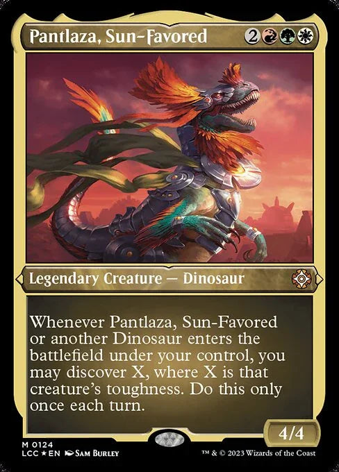 LCC 124 Pantlaza, Sun-Favored (Display Commander - Not Tournament Legal) M