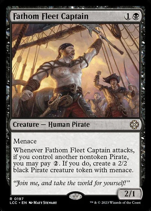 LCC 197 Fathom Fleet Captain R