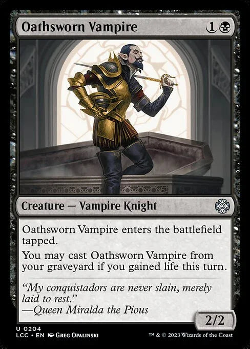 LCC 204 Oathsworn Vampire U