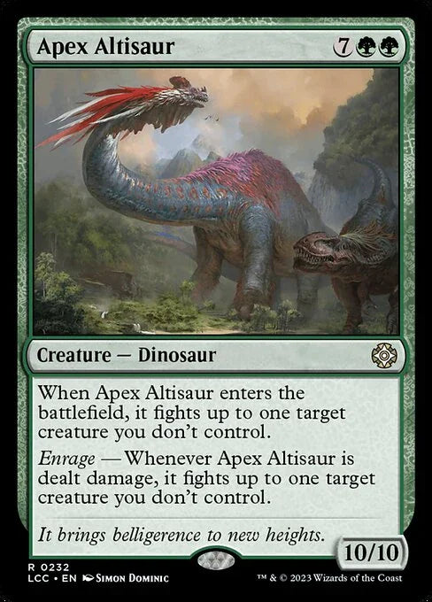 LCC 232 Apex Altisaur R