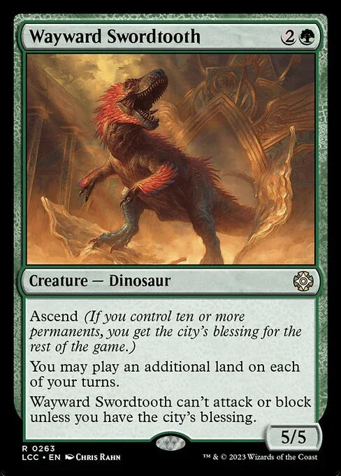 LCC 263 Wayward Swordtooth R