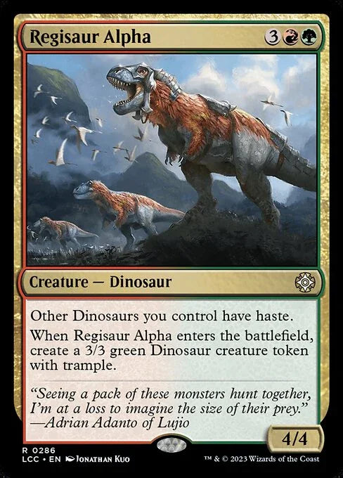 LCC 286 Regisaur Alpha R