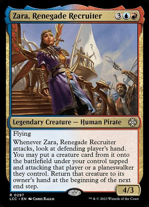 LCC 297 Zara, Renegade Recruiter R