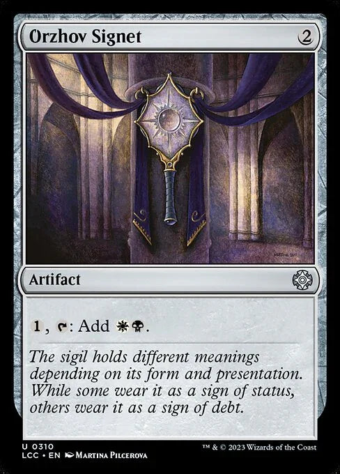 LCC 310 Orzhov Signet U
