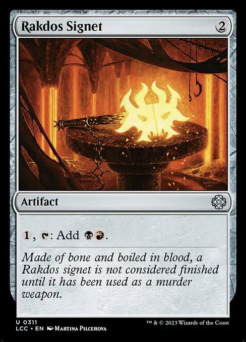 LCC 311 Rakdos Signet U
