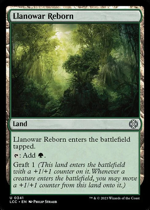 LCC 341 Llanowar Reborn U