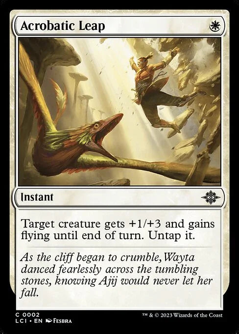 [Foil] LCI 002 Acrobatic Leap C