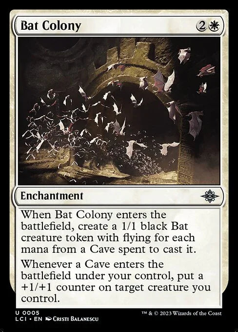 [Foil] LCI 005 Bat Colony U