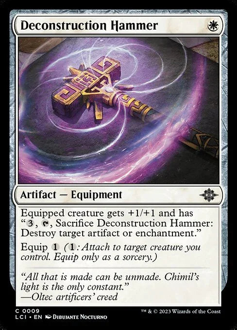 [Foil] LCI 009 Deconstruction Hammer C