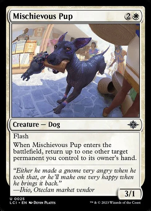 [Foil] LCI 025 Mischievous Pup U