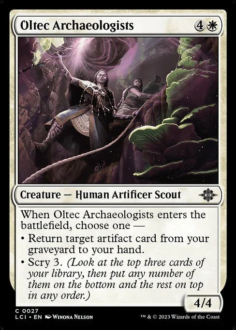 [Foil] LCI 027 Oltec Archaeologists C