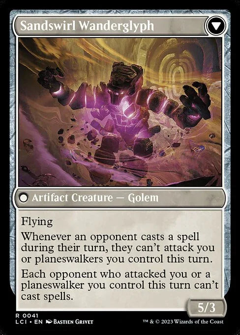 [Foil] LCI 041 Unstable Glyphbridge R