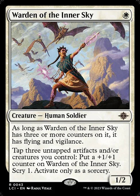 [Foil] LCI 043 Warden of the Inner Sky R