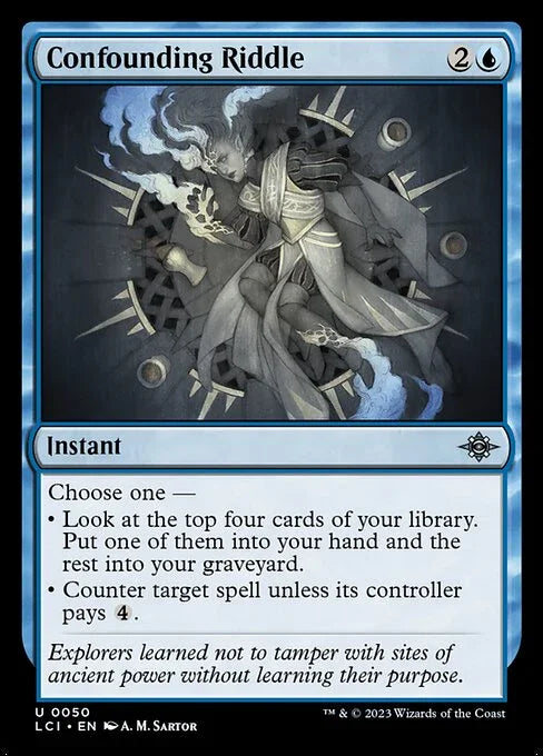 LCI 050 Confounding Riddle U