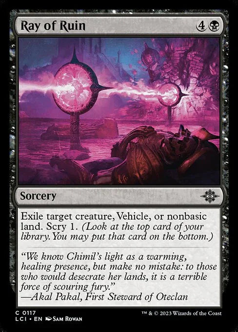 [Foil] LCI 117 Ray of Ruin C