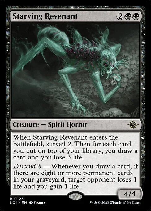 [Foil] LCI 123 Starving Revenant R