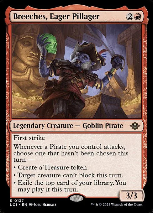 [Foil] LCI 137 Breeches, Eager Pillager R