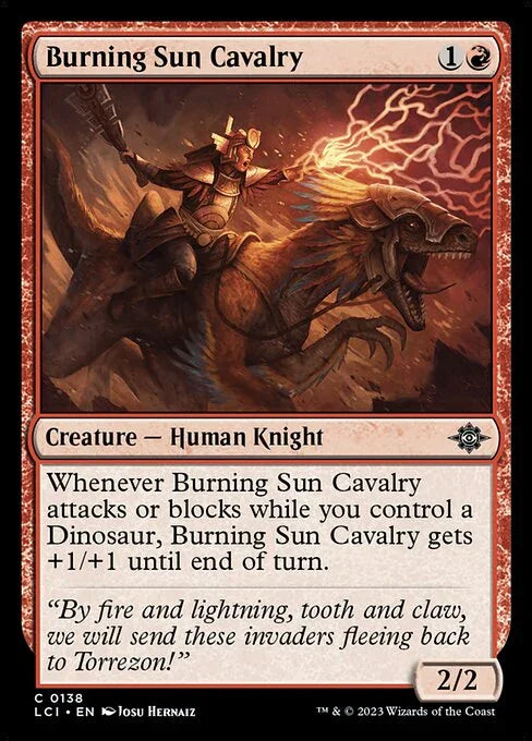 [Foil] LCI 138 Burning Sun Cavalry C