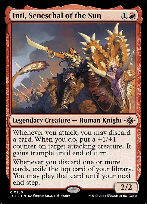 [Foil] LCI 156 Inti, Seneschal of the Sun R