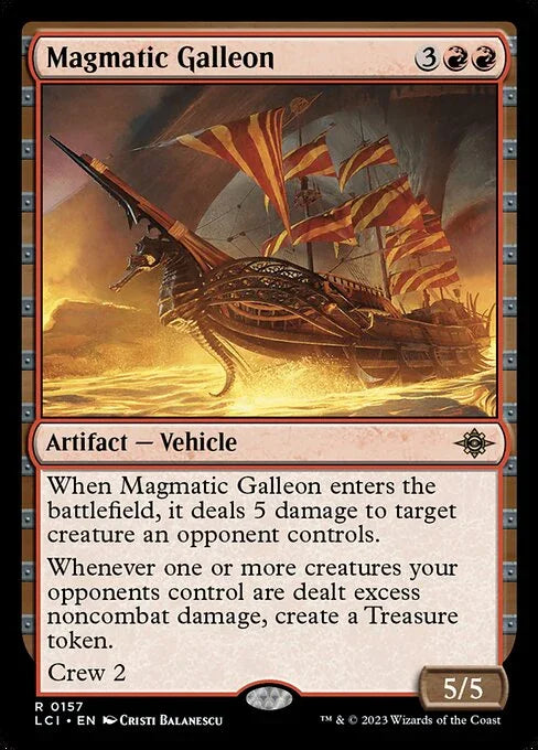 [Foil] LCI 157 Magmatic Galleon R