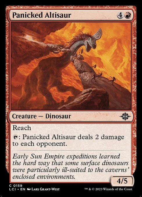 [Foil] LCI 159 Panicked Altisaur C