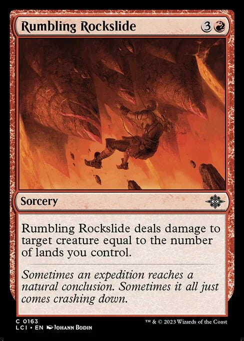 LCI 163 Rumbling Rockslide C