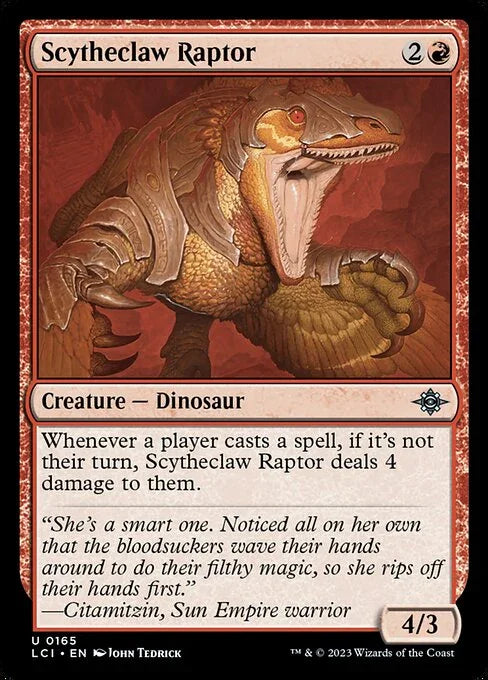 LCI 165 Scytheclaw Raptor U