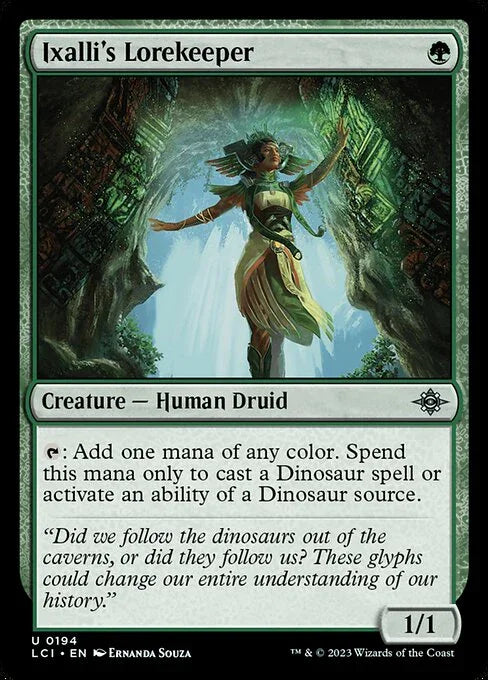 LCI 194 Ixalli's Lorekeeper U