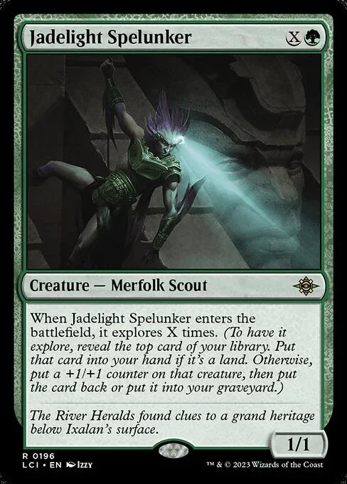[Foil] LCI 196 Jadelight Spelunker R