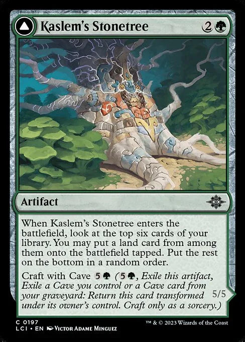 LCI 197 Kaslem's Stonetree C