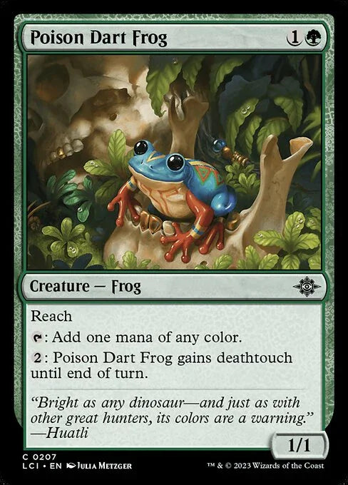 LCI 207 Poison Dart Frog C