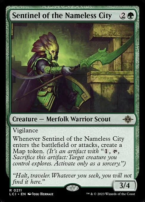 [Foil] LCI 211 Sentinel of the Nameless City R