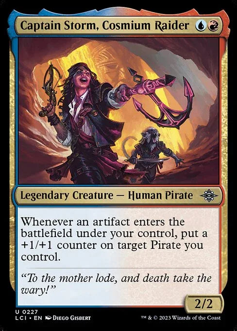 [Foil] LCI 227 Captain Storm, Cosmium Raider U
