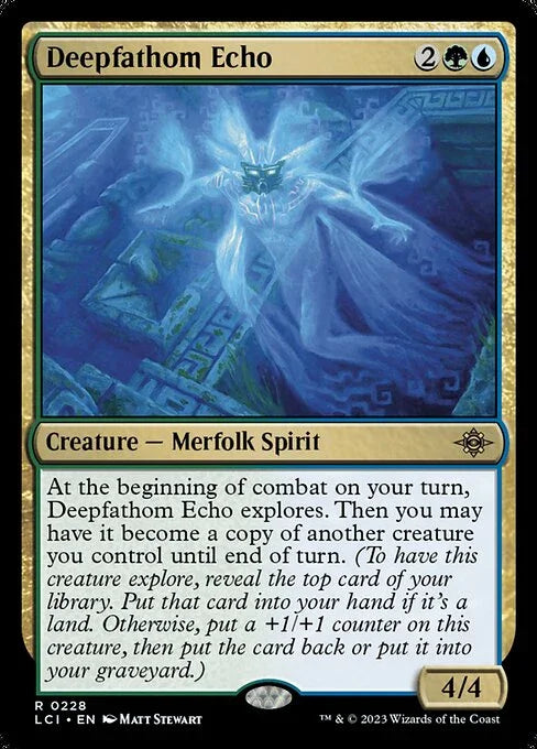 [Foil] LCI 228 Deepfathom Echo R