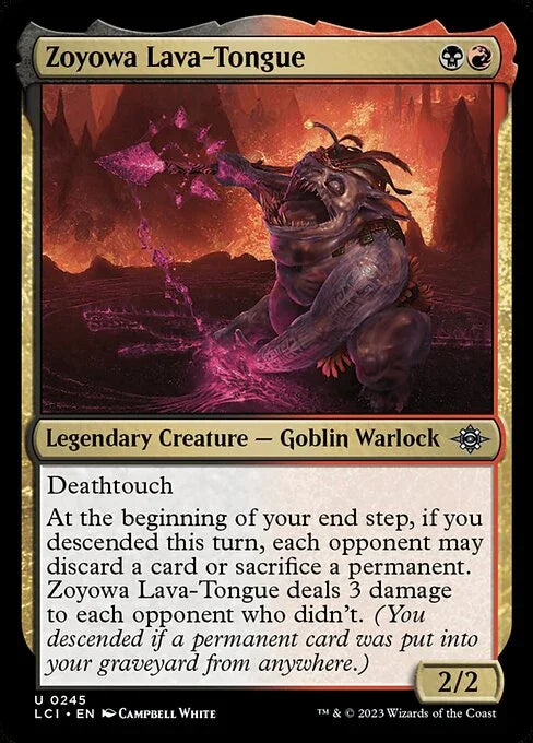 LCI 245 Zoyowa Lava-Tongue U
