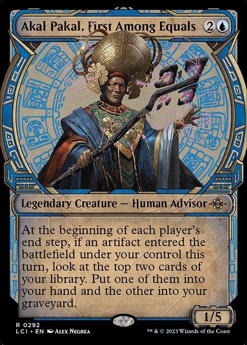 [Foil] LCI 292 Akal Pakal, First Among Equals (0292 - Showcase) R