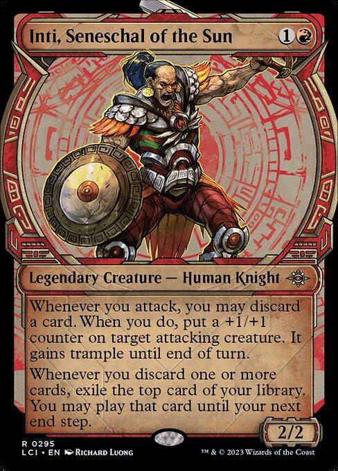 [Foil] LCI 295 Inti, Seneschal of the Sun (0295 - Showcase) R