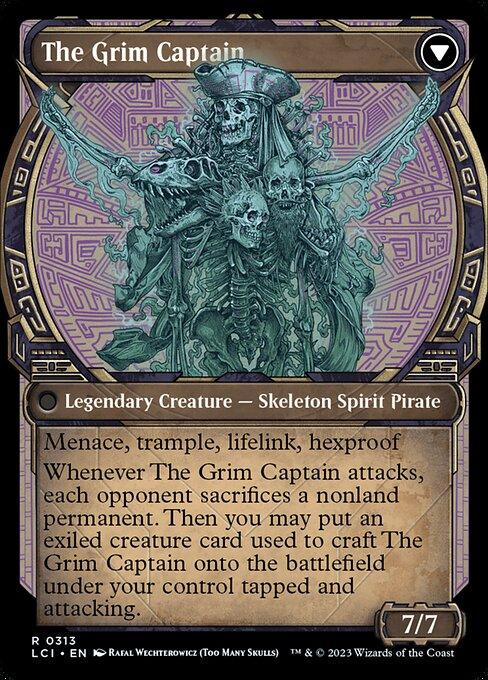 [Foil] LCI 313 Throne of the Grim Captain (0313 - Showcase) R