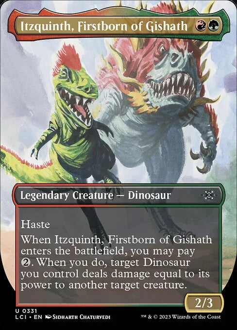 LCI 331 Itzquinth, Firstborn of Gishath (0331 - Borderless) U