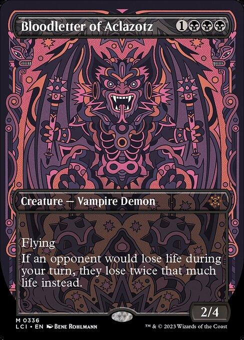 LCI 336 Bloodletter of Aclazotz (0336 - Borderless) M