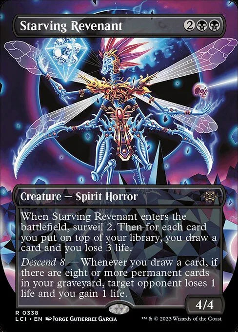 [Foil] LCI 338 Starving Revenant (0338 - Borderless) R