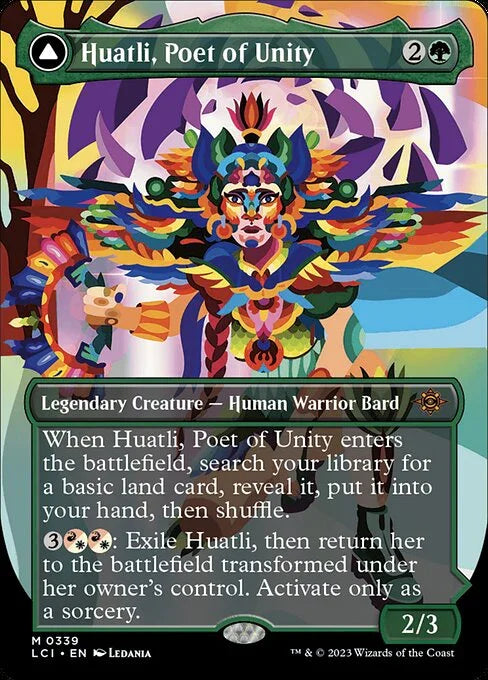 [Foil] LCI 339 Huatli, Poet of Unity (0339 - Borderless) M