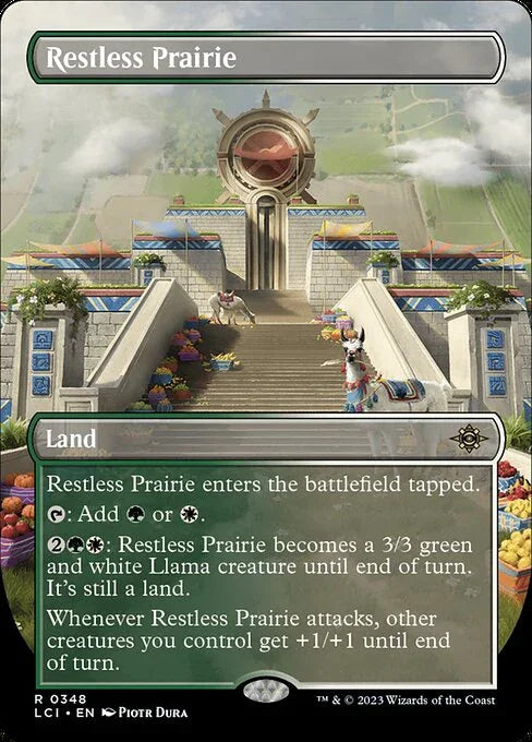 [Foil] LCI 348 Restless Prairie (0348 - Borderless) R