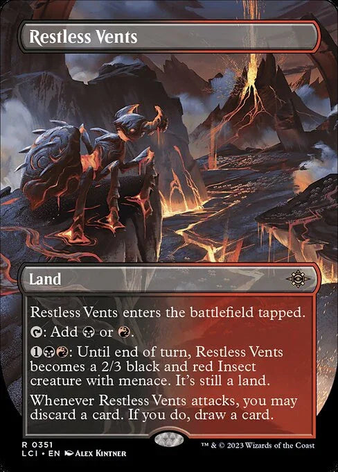 [Foil] LCI 351 Restless Vents (0351 - Borderless) R