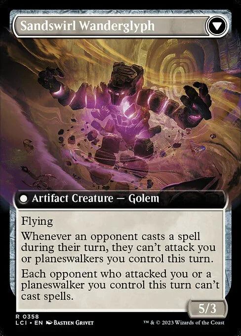 [Foil] LCI 358 Unstable Glyphbridge (0358 - Extended Art) R