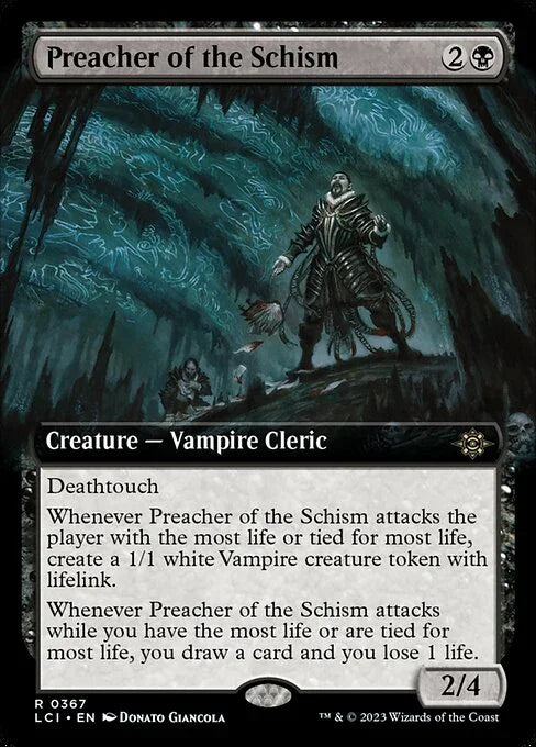 LCI 367 Preacher of the Schism (0367 - Extended Art) R