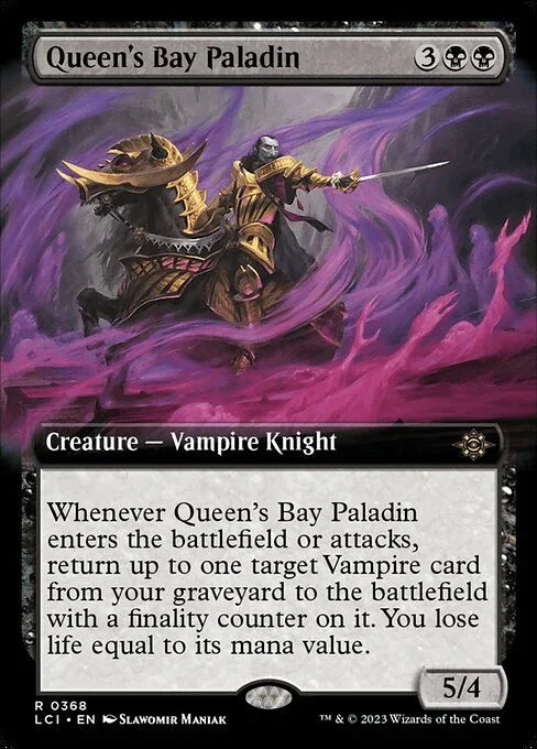 [Foil] LCI 368 Queen's Bay Paladin (0368 - Extended Art) R