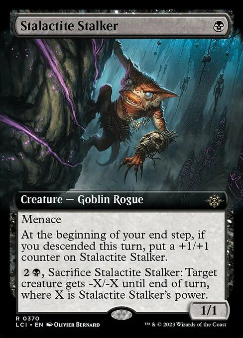 [Foil] LCI 370 Stalactite Stalker (0370 - Extended Art) R