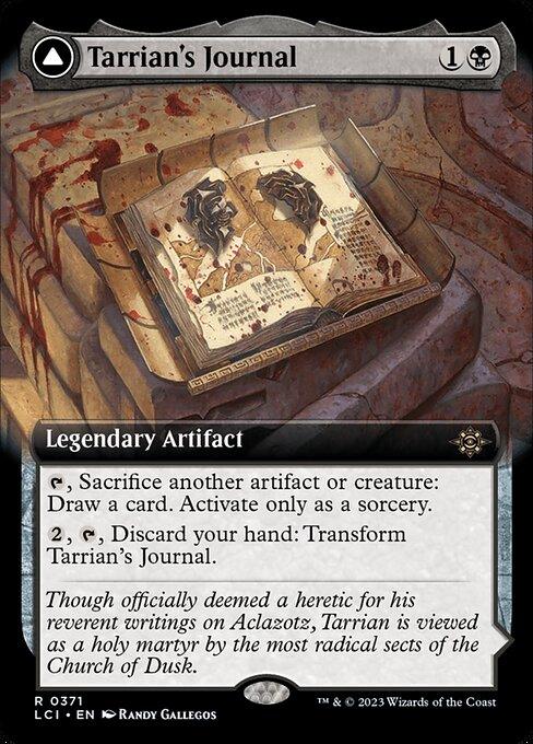 [Foil] LCI 371 Tarrian's Journal (0371 - Extended Art) R