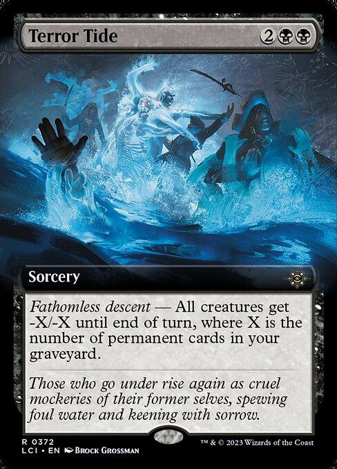 [Foil] LCI 372 Terror Tide (0372 - Extended Art) R